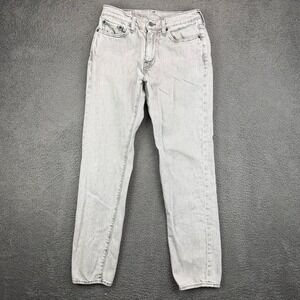 Levis Premium‎ 511 Slim Fit Jeans Mens 29x32 Gray Denim Stretch 4100496032